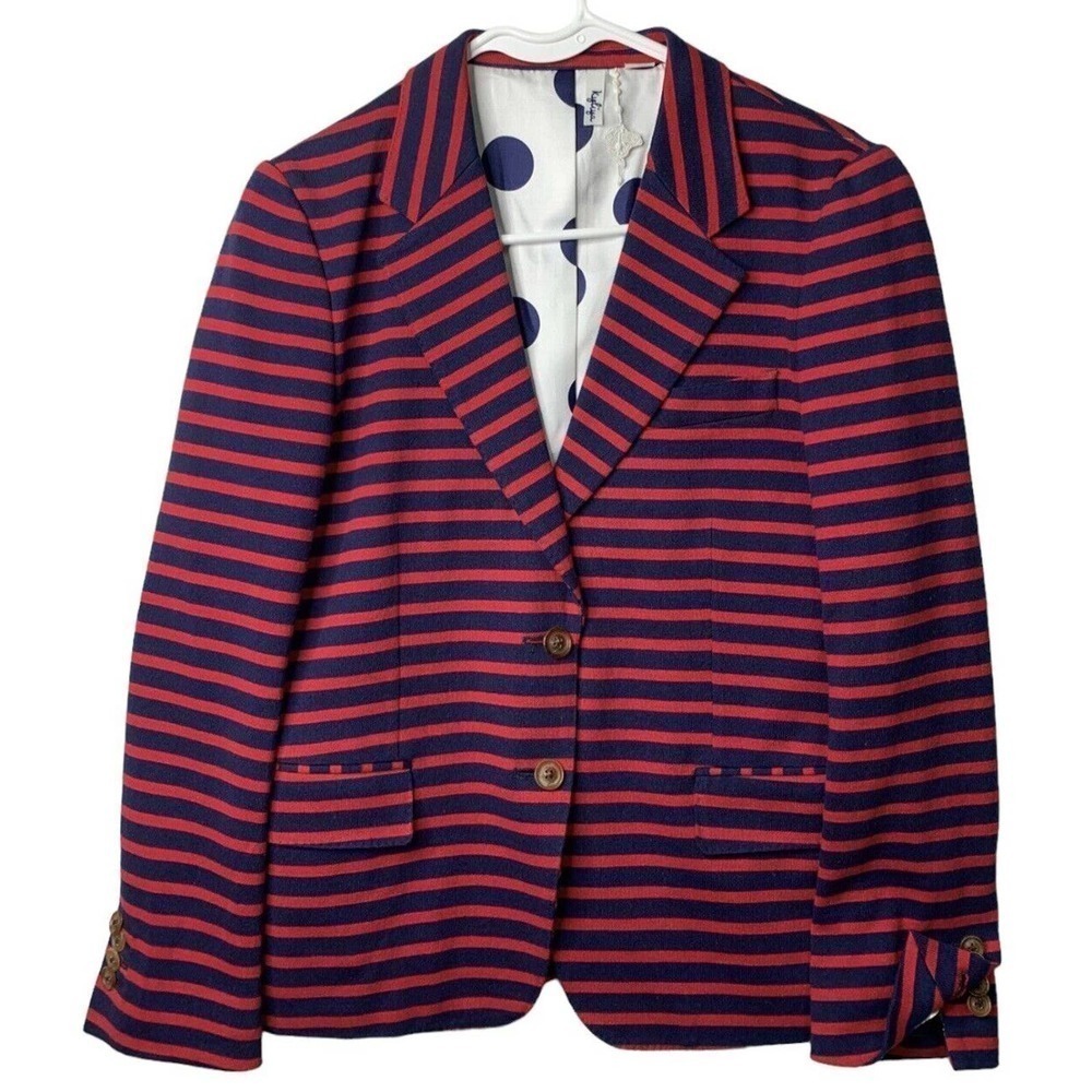 Anthropologie Kyliya Whimsical Surgeon Cuff Knit Blazer Womens Small Japan $488